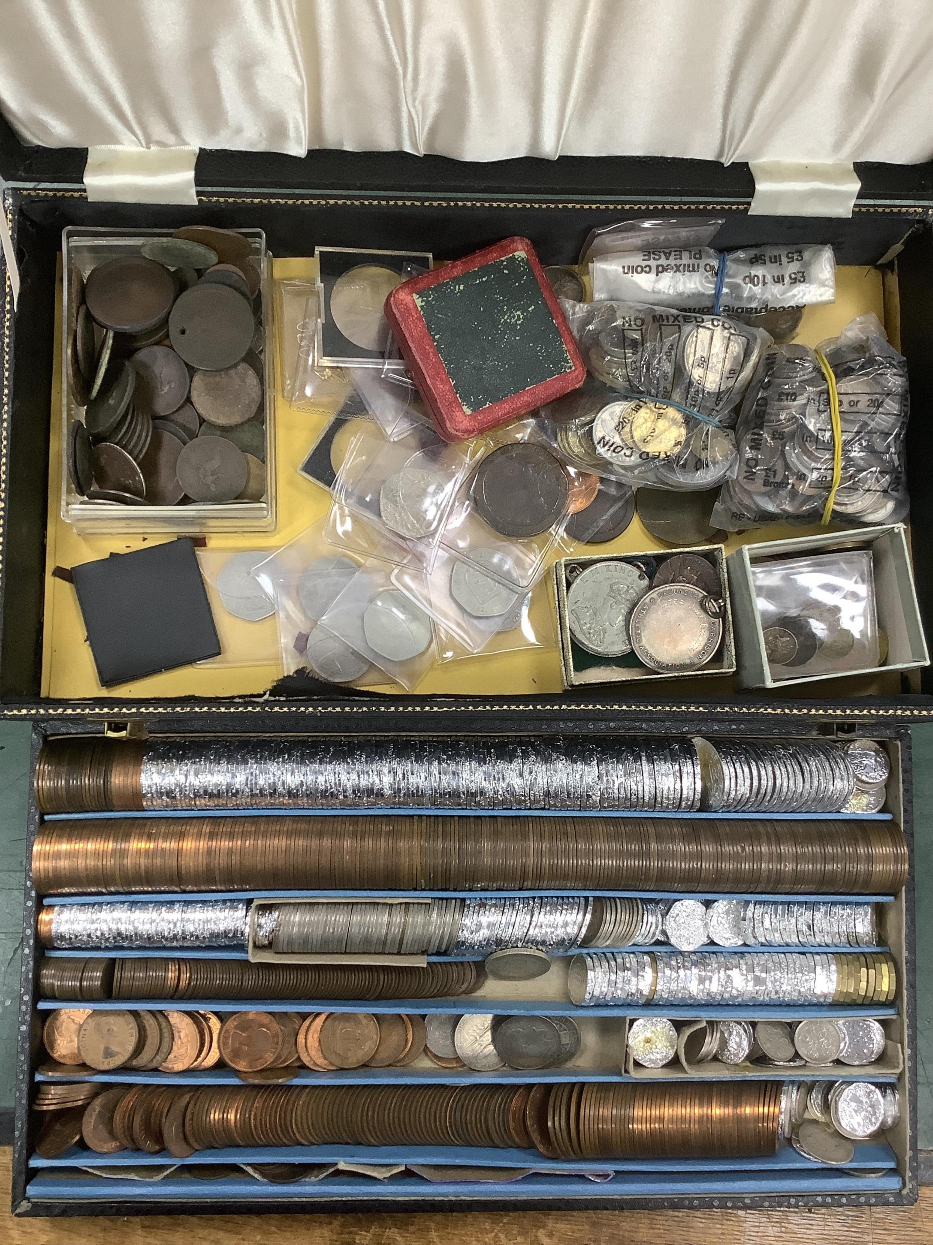 British and Commonwealth coins and medals, George III to Elizabeth II, in two cases to include